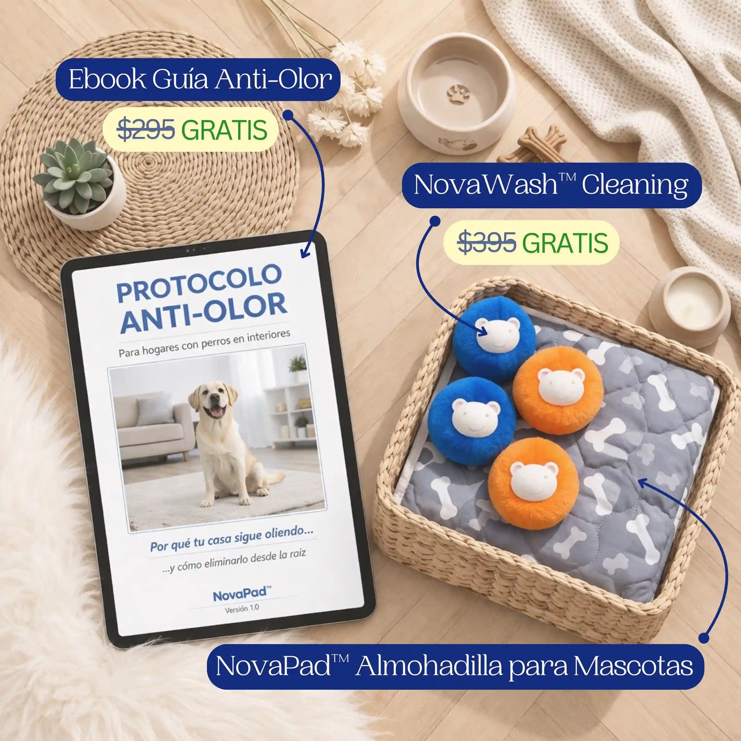 NovaPad™ Almohadilla Mascotas